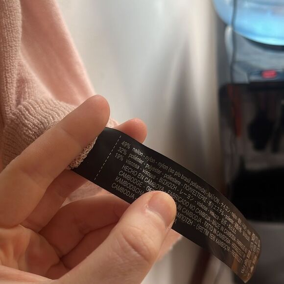 EUC ZARA KNIT WOMENS MEDIUM COLD SHOULDER TOP - Picture 5 of 6